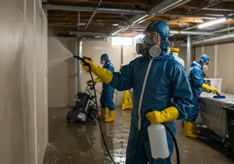 Basement Sanitization and Antimicrobial Treatment process in Kearney County, NE